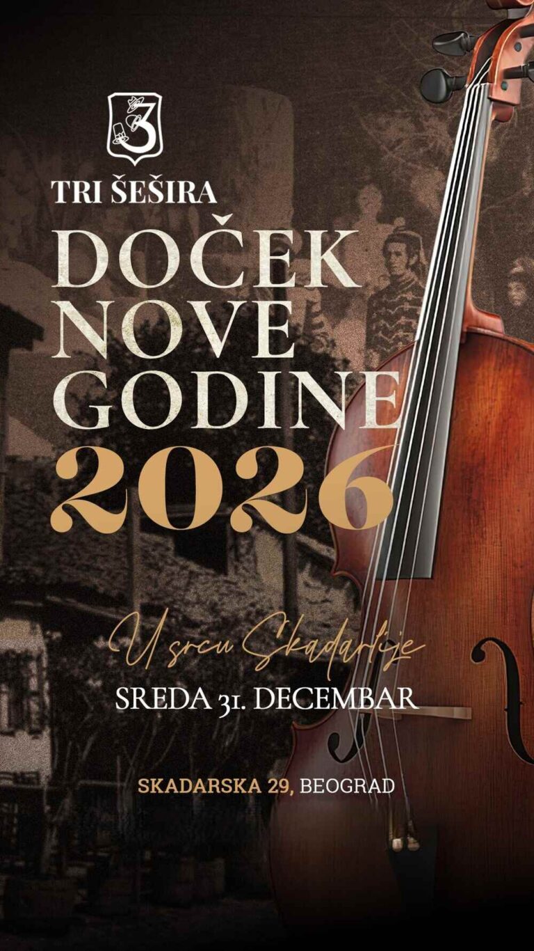 Restoran Tri Šešira Nova godina